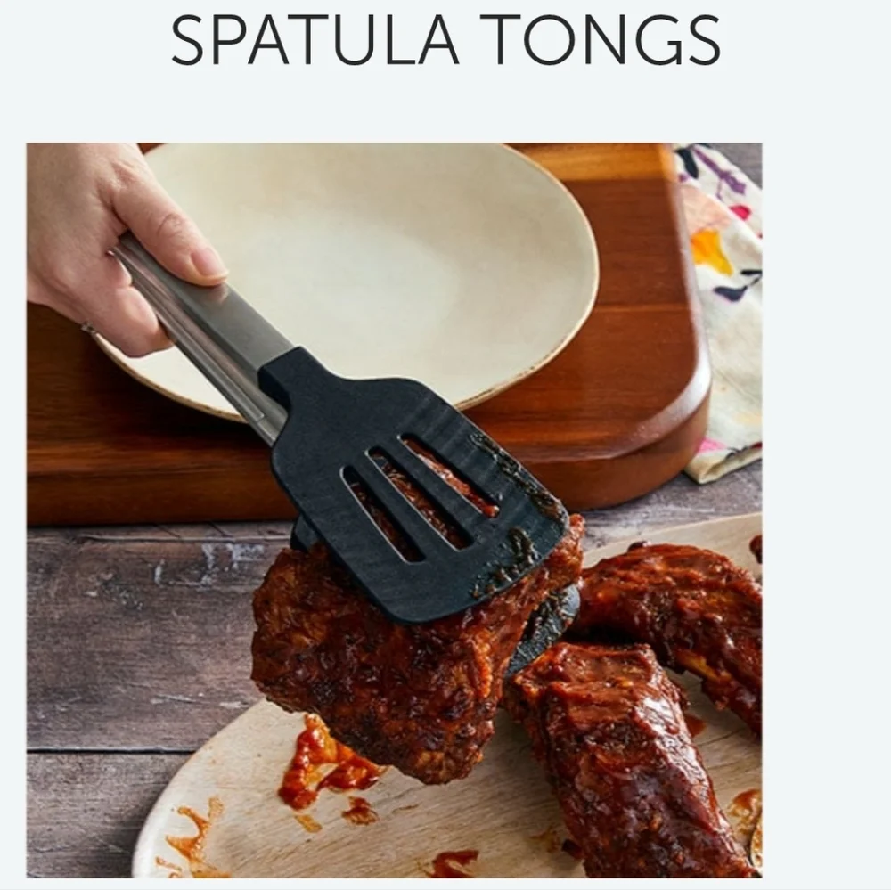 Pampered Chef Spatula Tongs 14